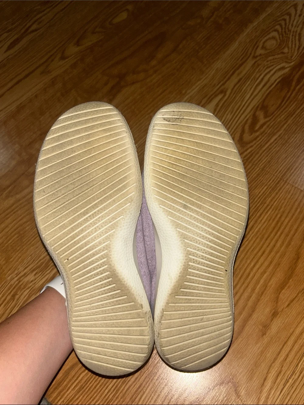 allbirds Lavender Wool Runners